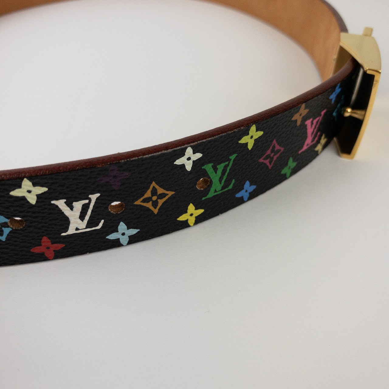 Louis Vuitton Multicolor Monogram Belt