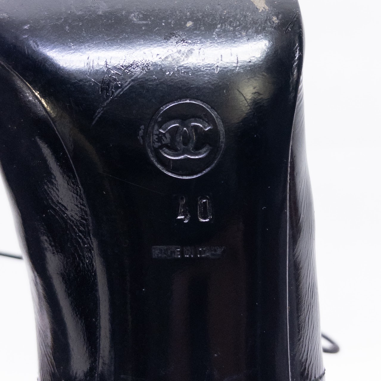 Chanel CC Oxford Brogue Pumps