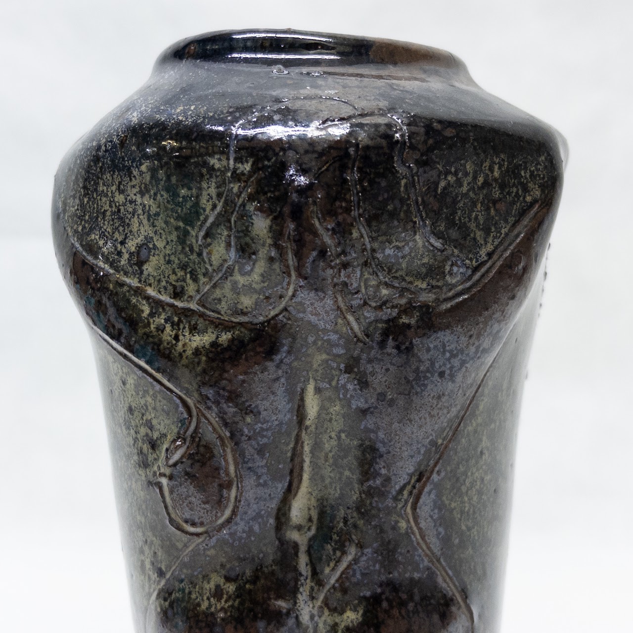 Signed Art Ceramic Vase