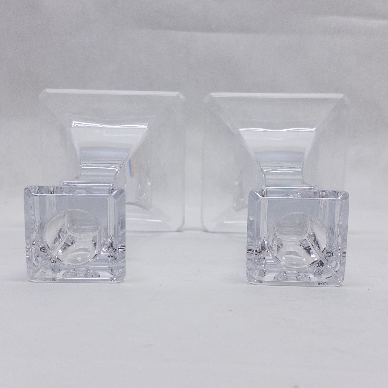 Tiffany & Co. Home Essentials Square Candlestick Pair
