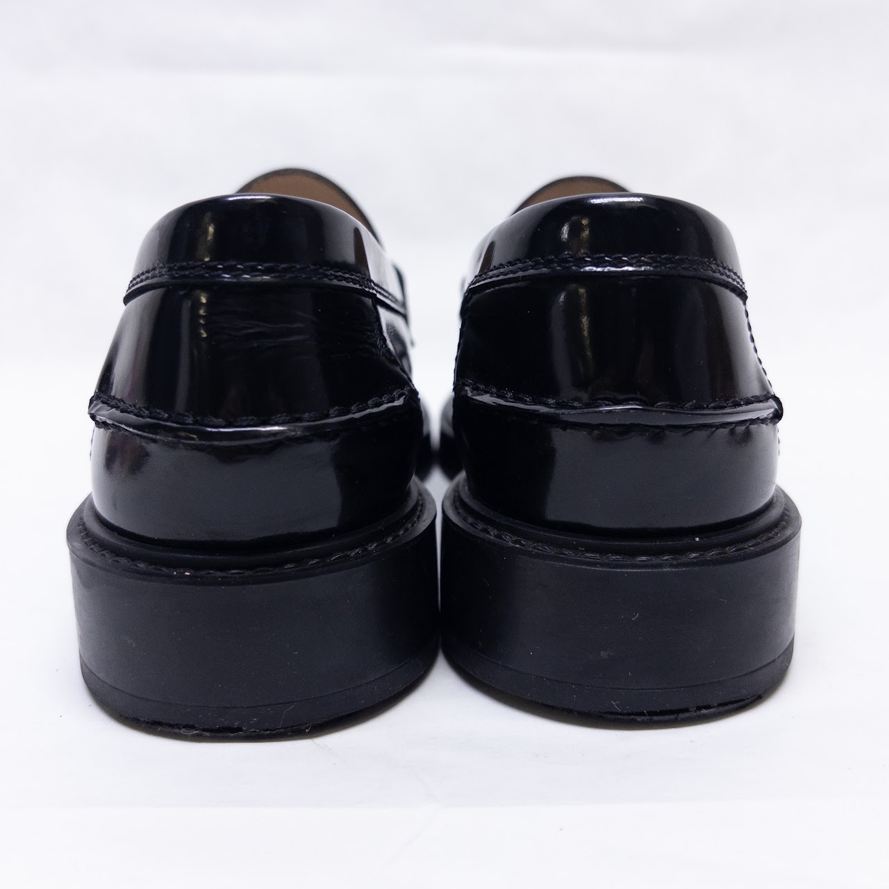 Tod's Patent Leather Penny Loafers