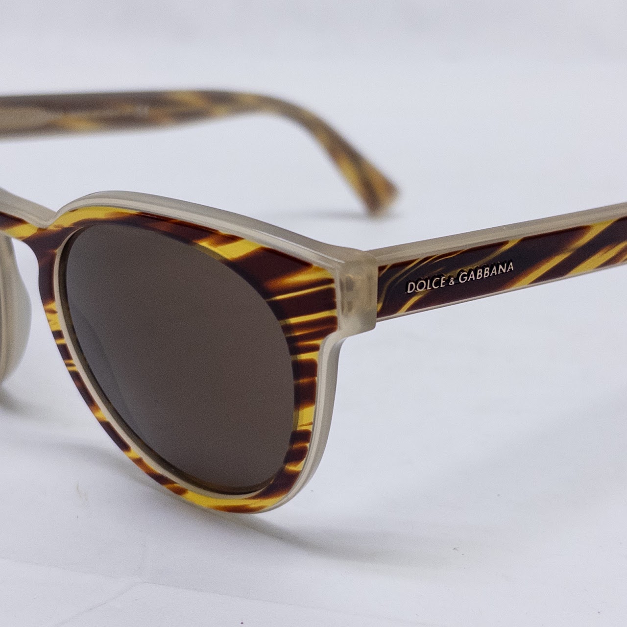 Dolce & Gabbana Havana Brown Sunglasses