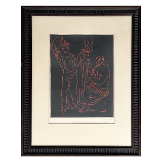 André Derain 'L'Enfant' Collector's Guild Wood Engraving