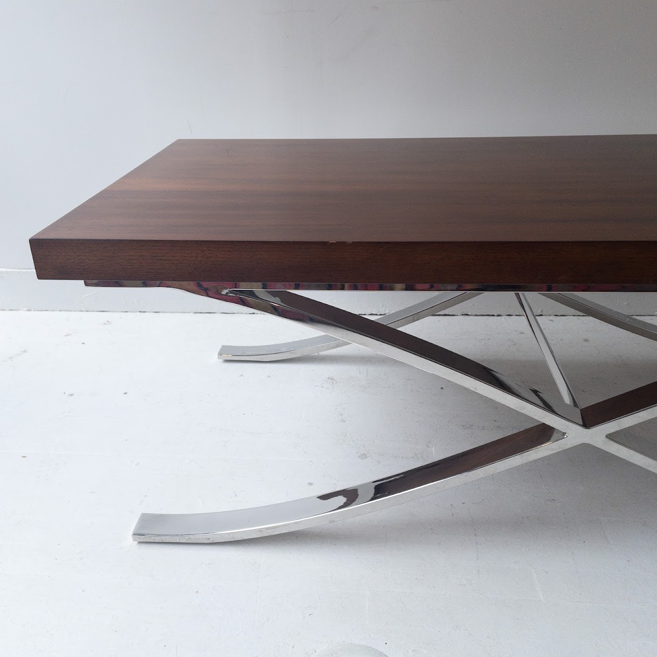 Contemporary X-Base Coffee Table