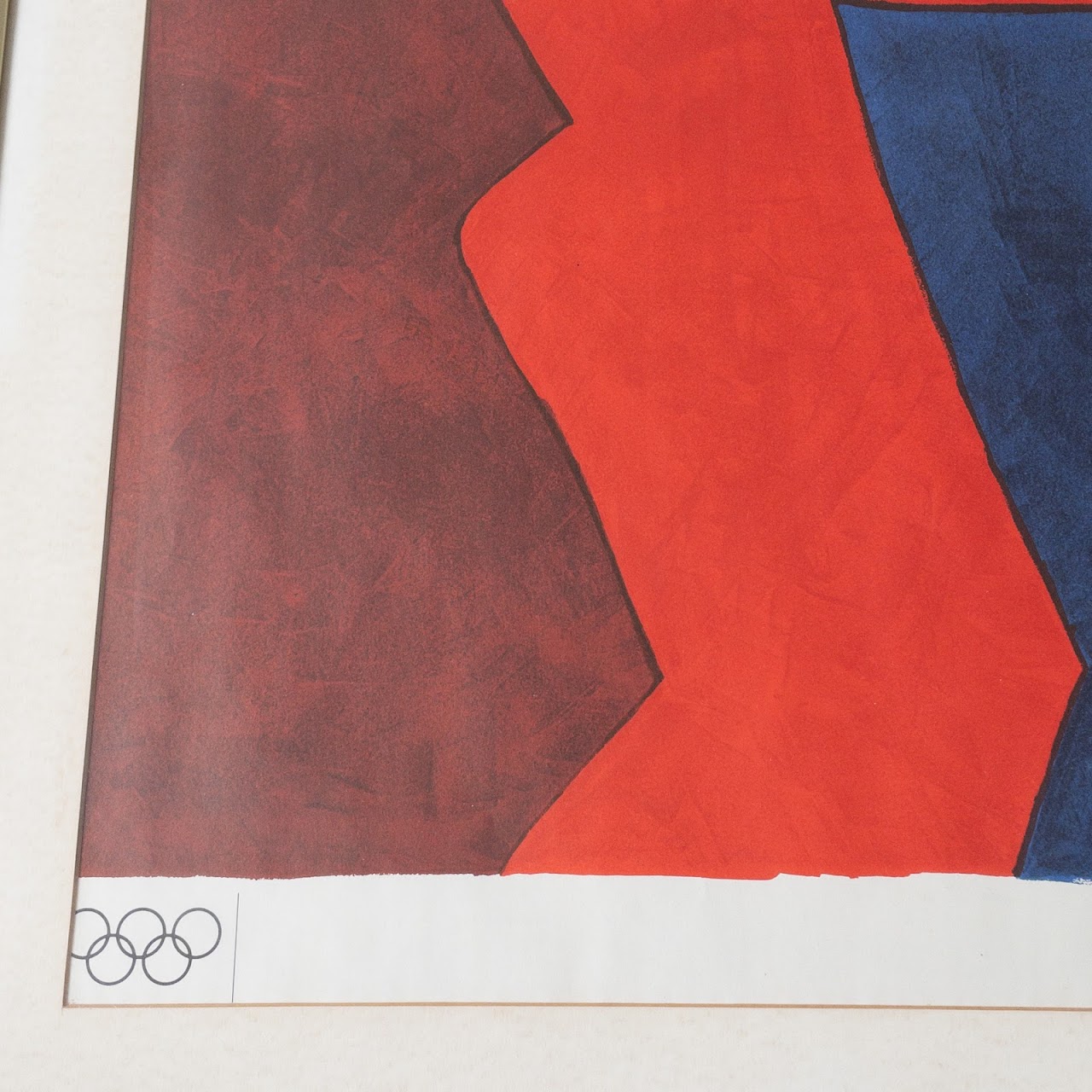After Sergei Poliakoff 1972 Munich Olympic Games Poster