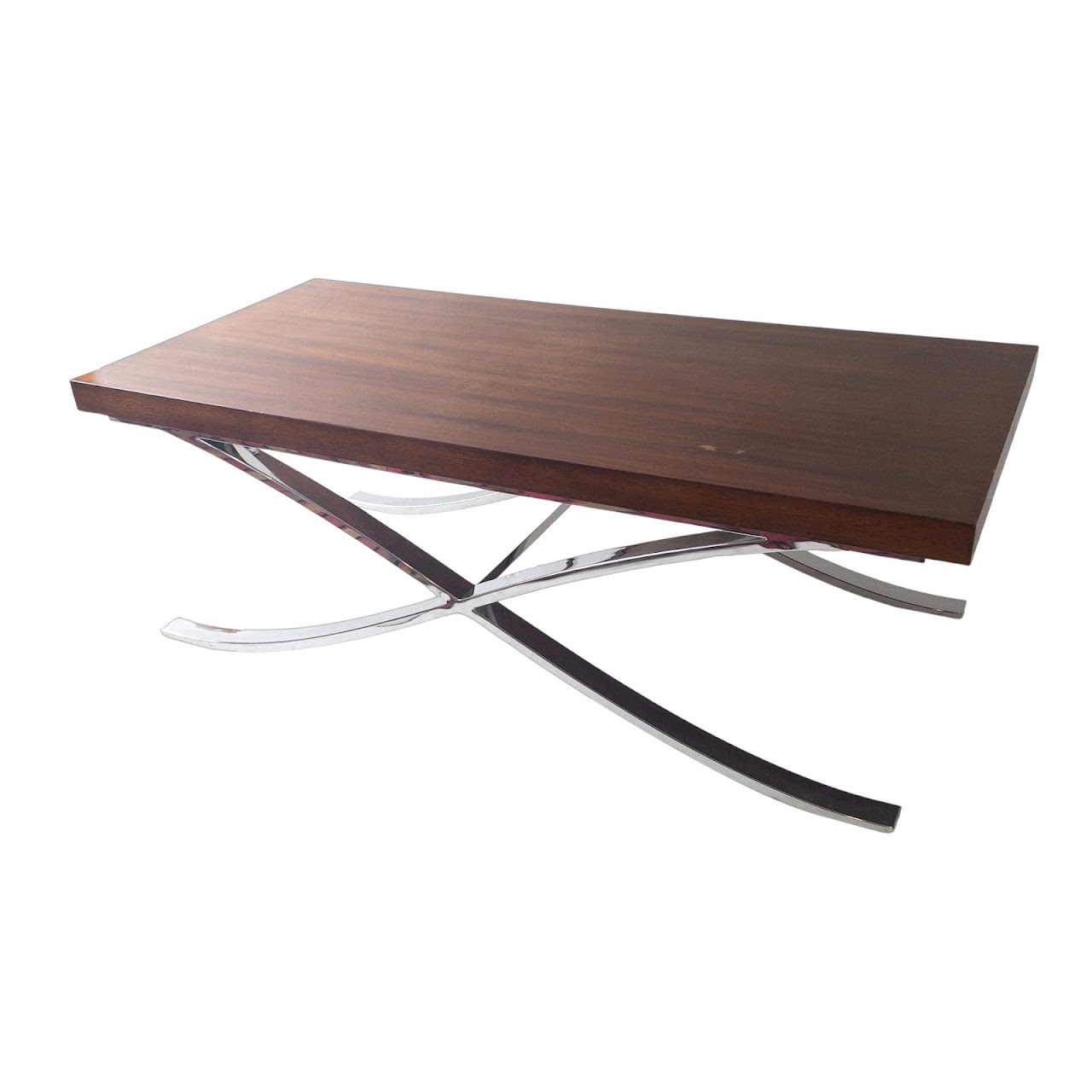 Contemporary X-Base Coffee Table