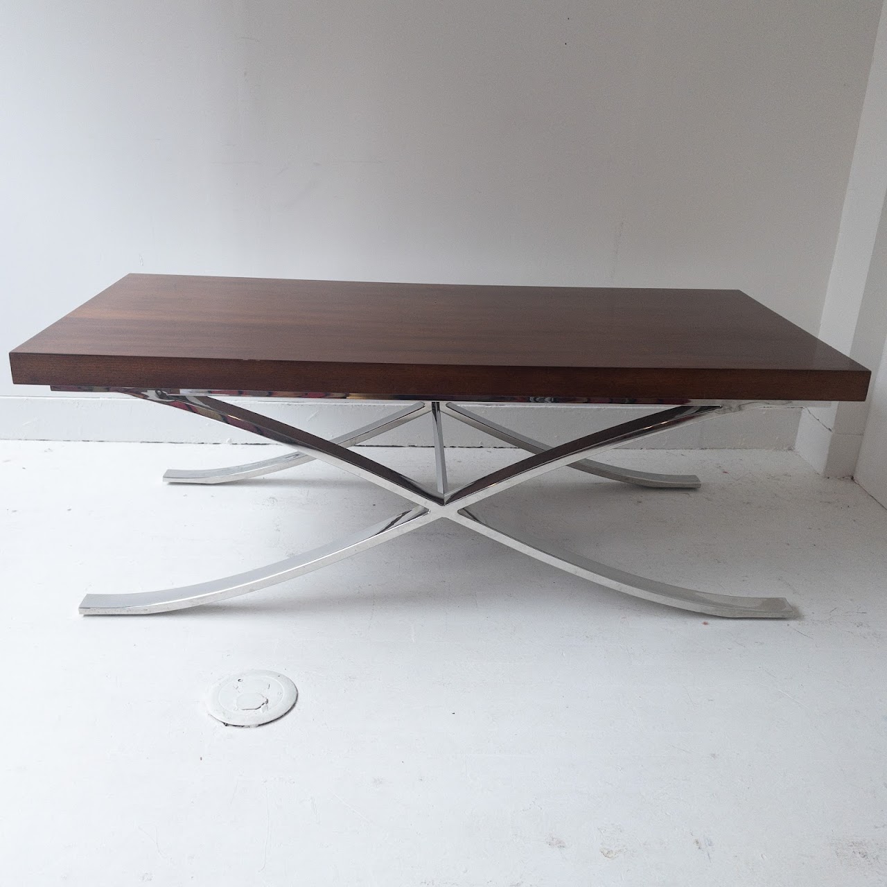 Contemporary X-Base Coffee Table