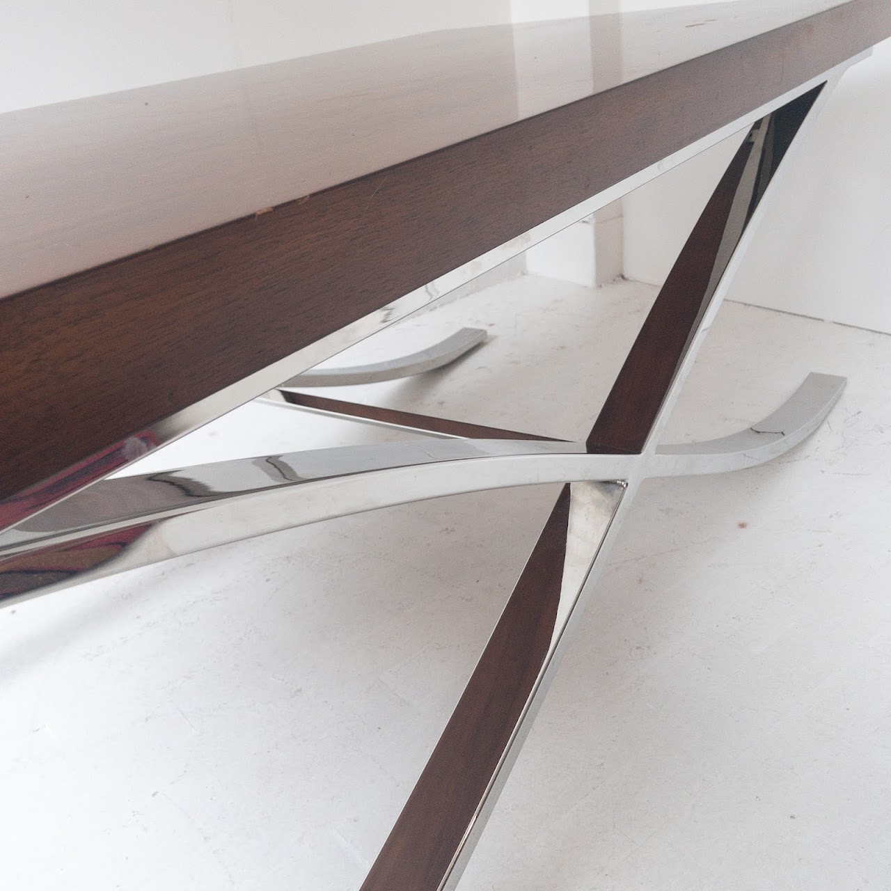 Contemporary X-Base Coffee Table