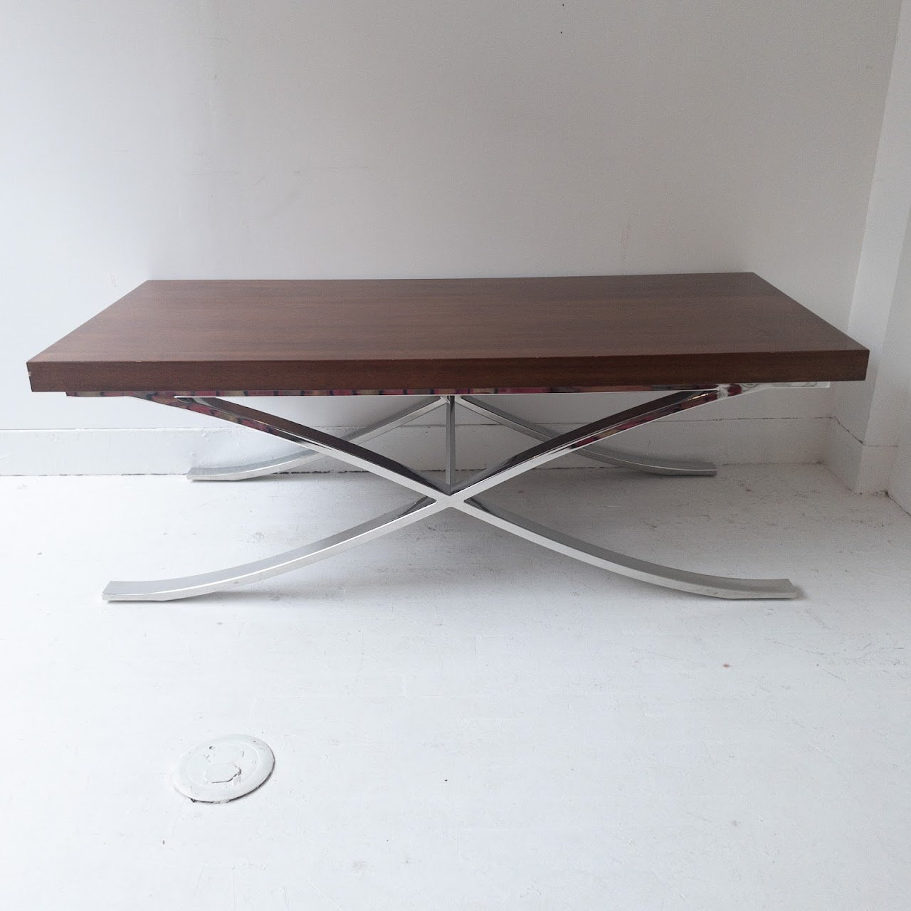 Contemporary X-Base Coffee Table