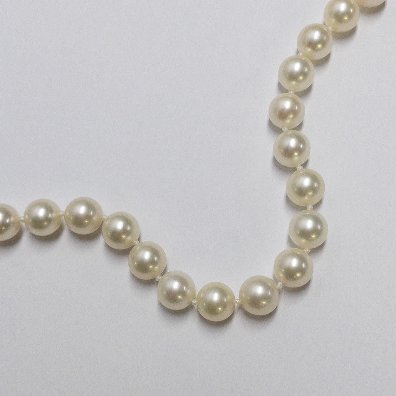 14K Gold Pearl Strand