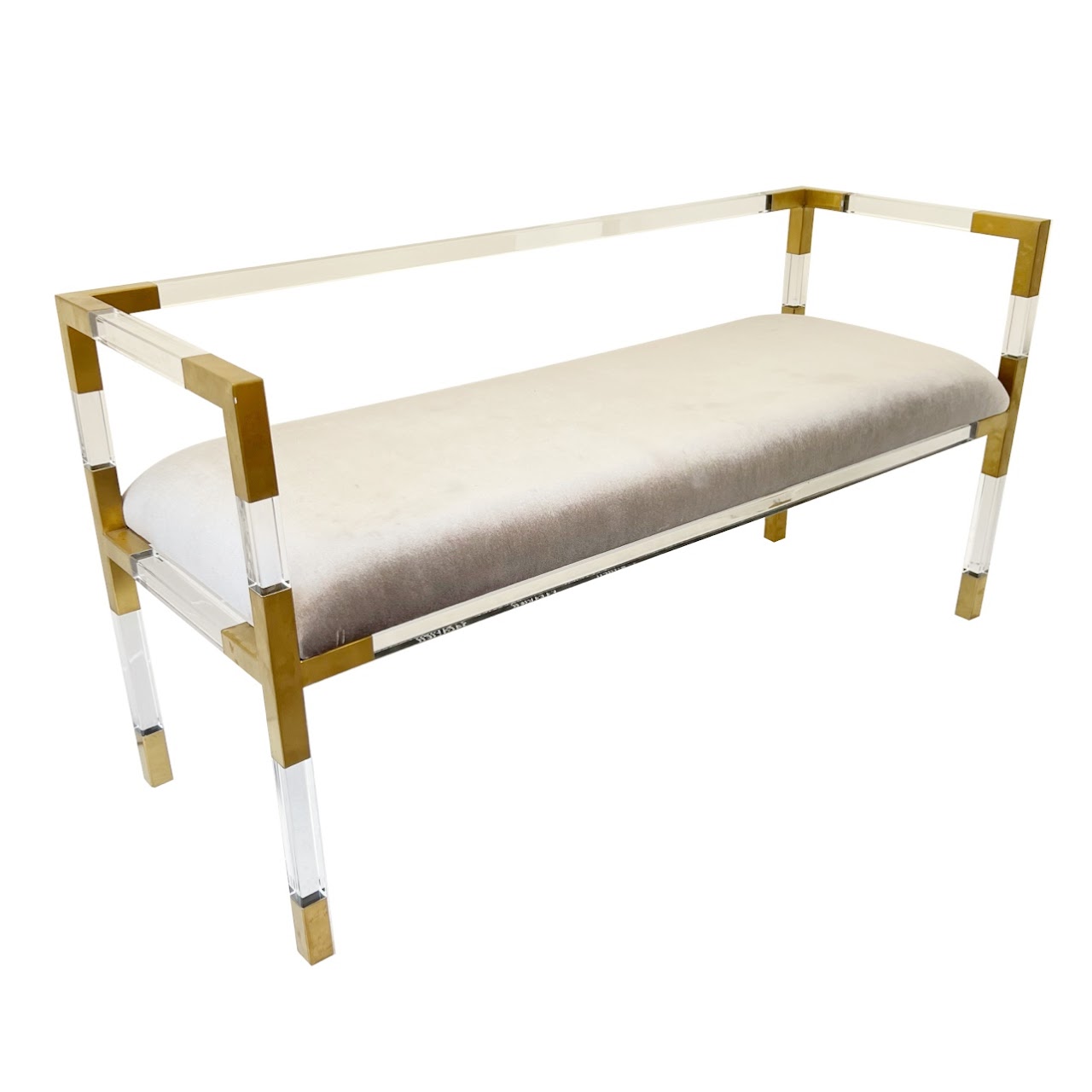 Safavieh Couture Anastasia Acrylic Bench