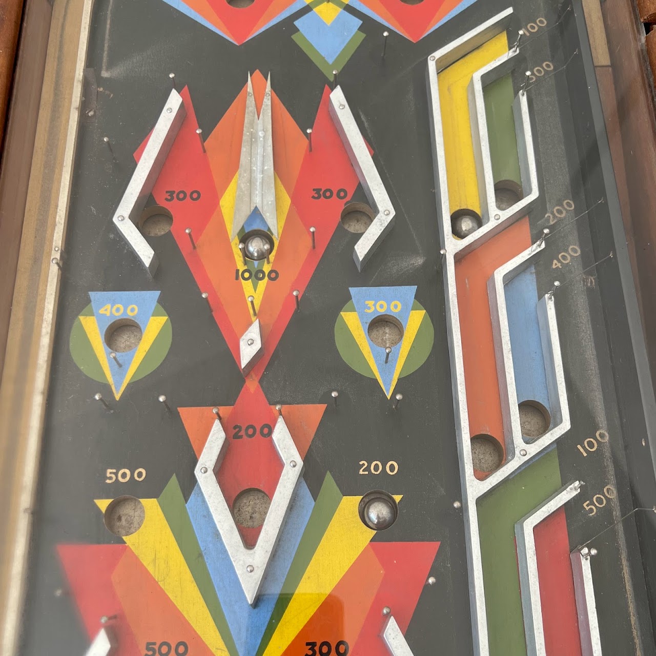 1930s Art Deco Pinball Machine