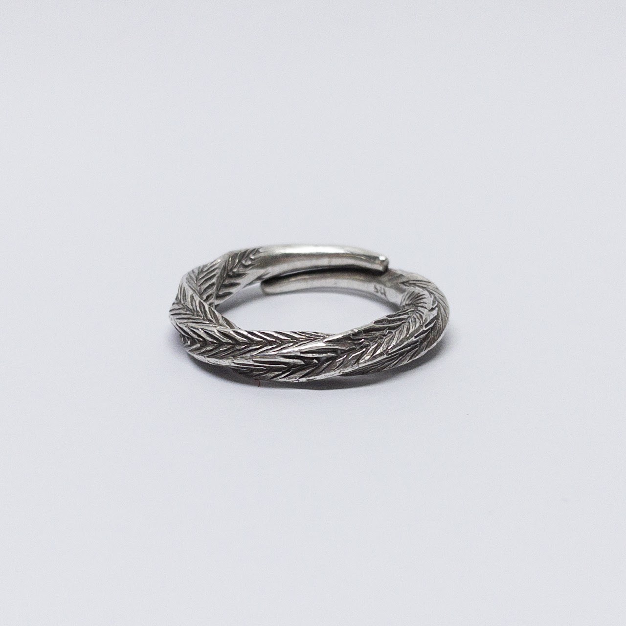Sterling Silver Wheat Ring