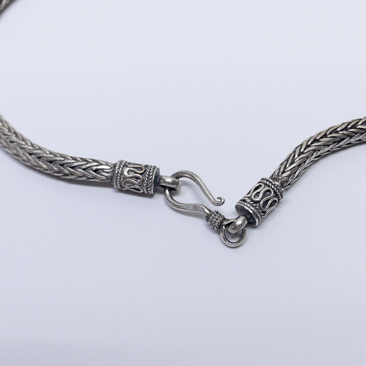 Sterling Silver Graduated Cable Chain Necklace