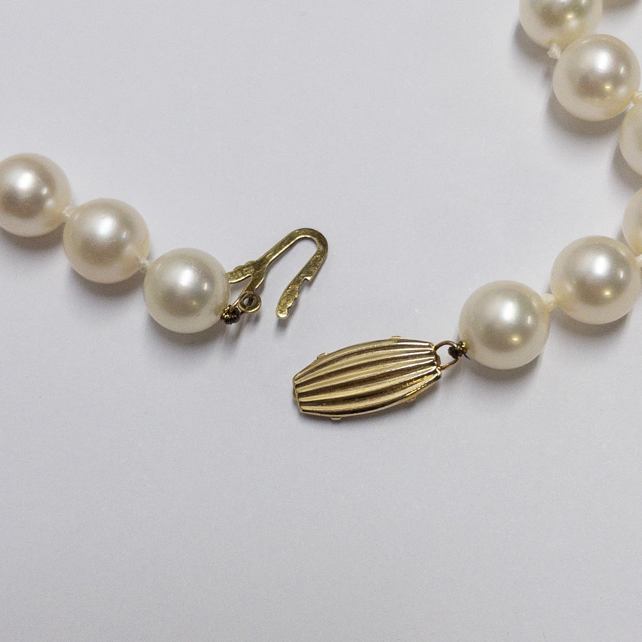 14K Gold Pearl Strand