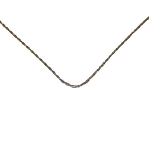 14K Gold Rope Chain Child's Necklace #1