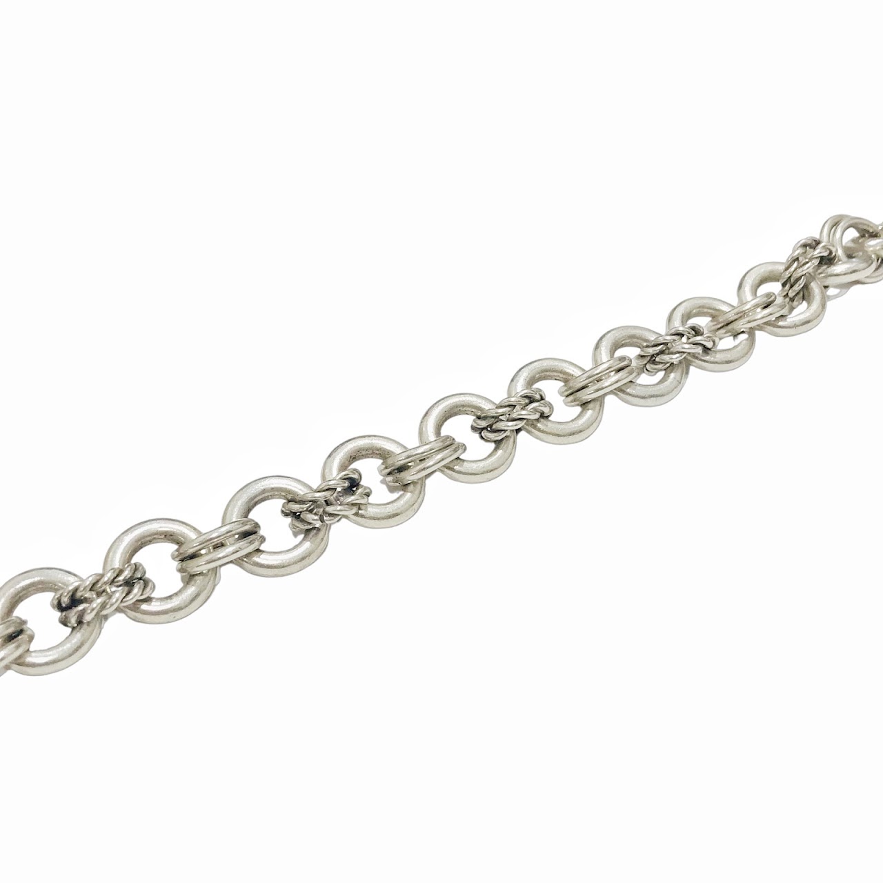 Sterling Silver Rolo Link Bracelet