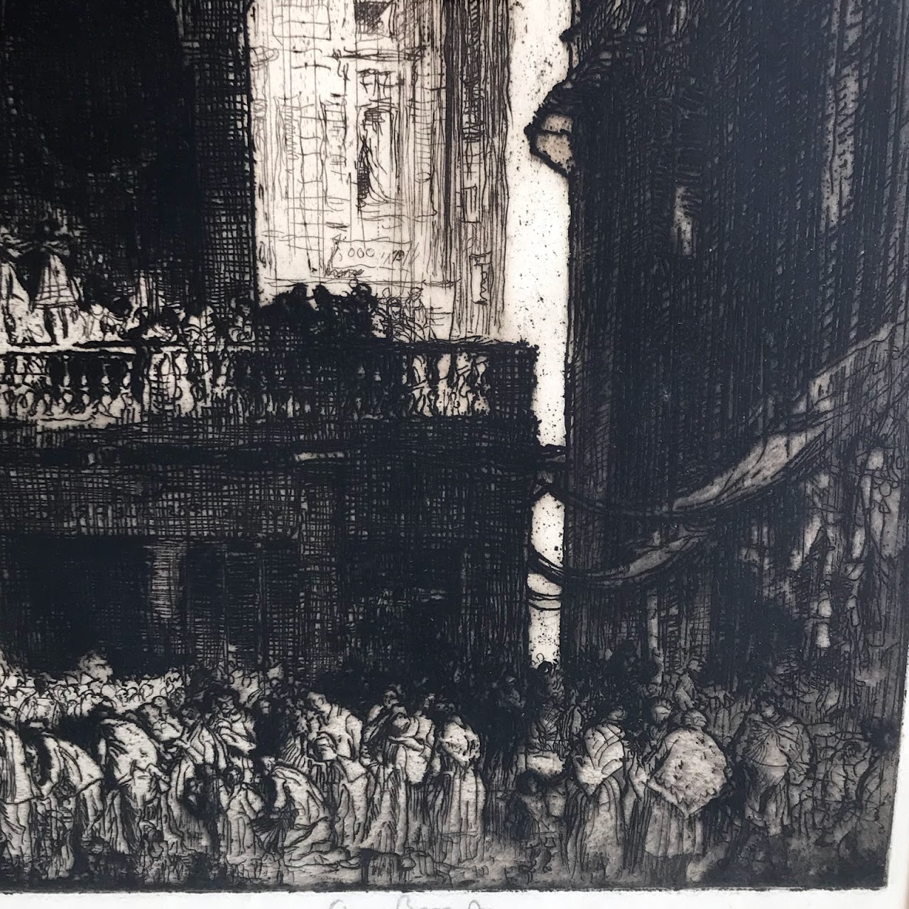 Sir Frank Brangwyn Signed Etching #2