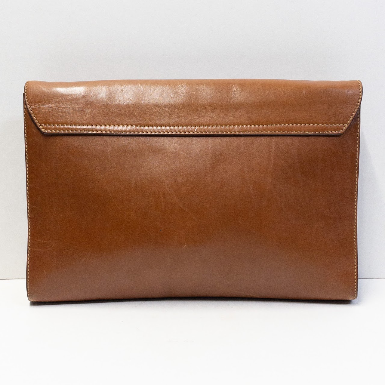 Fendi Leather Clutch