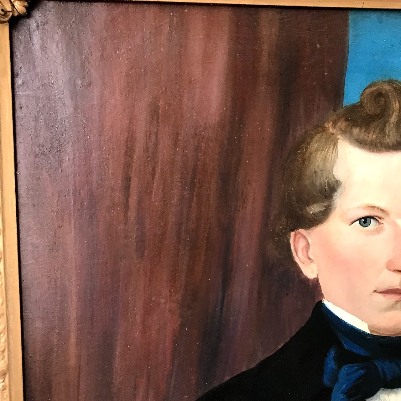 19th C. Oil Portrait Painting