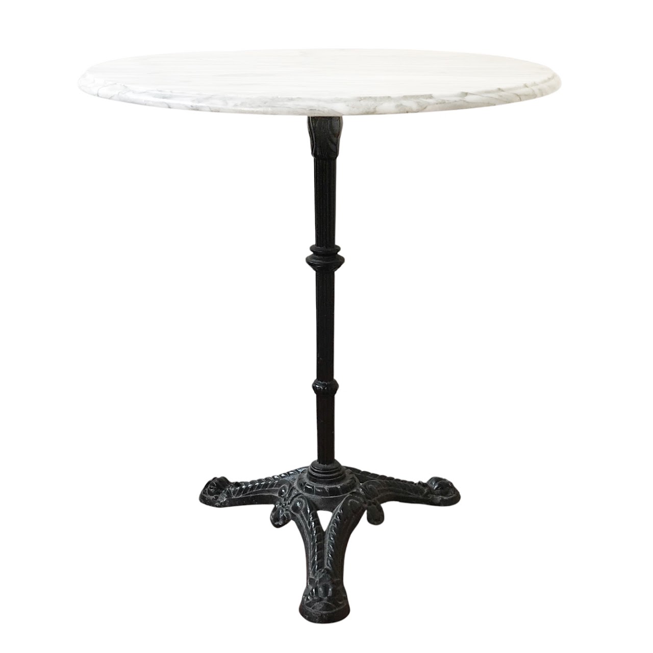 Marble & Cast Iron Cafe Table