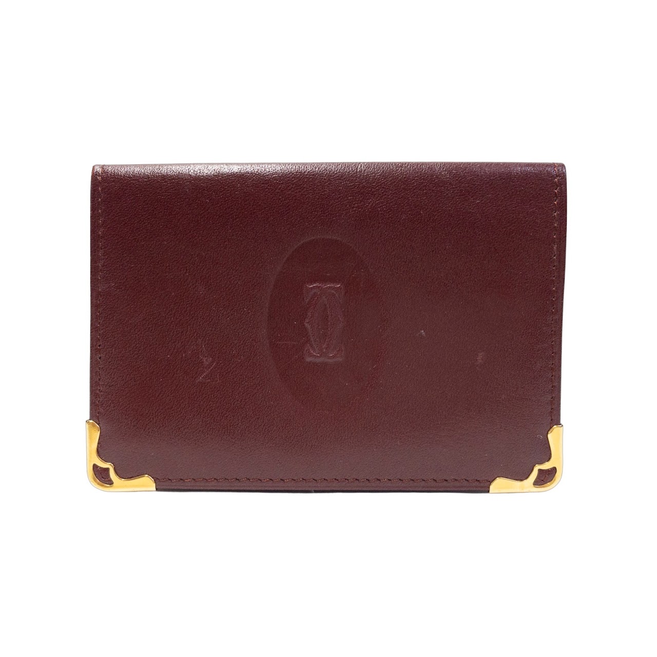 Cartier Red Leather Wallet