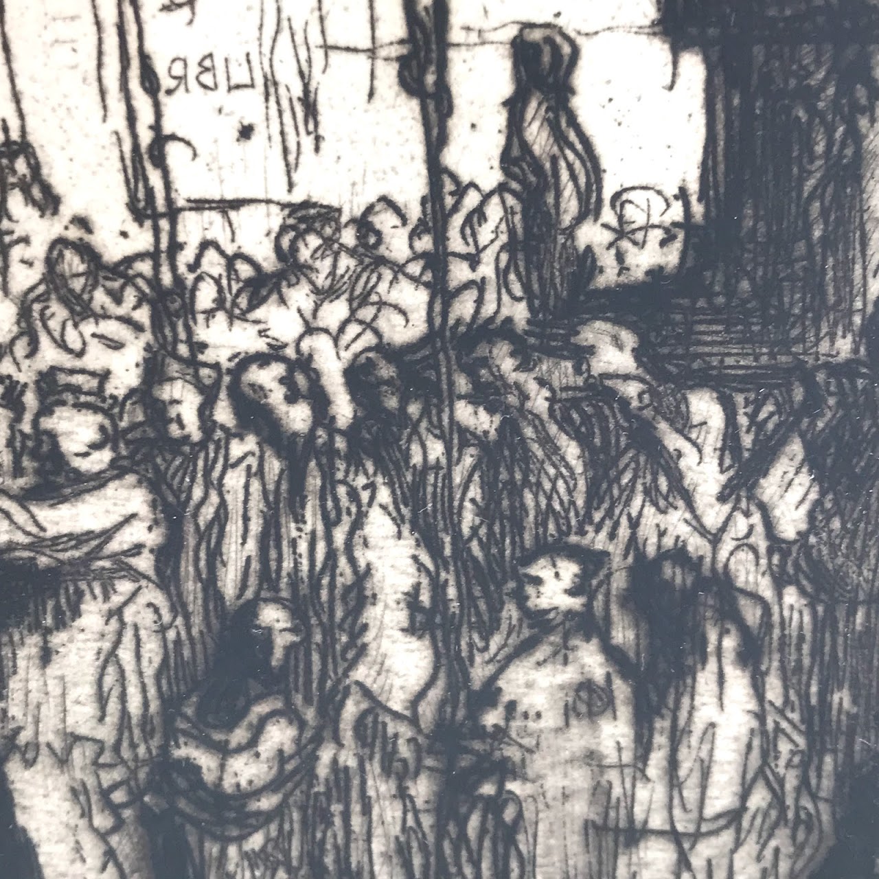 Sir Frank Brangwyn Signed Etching #2