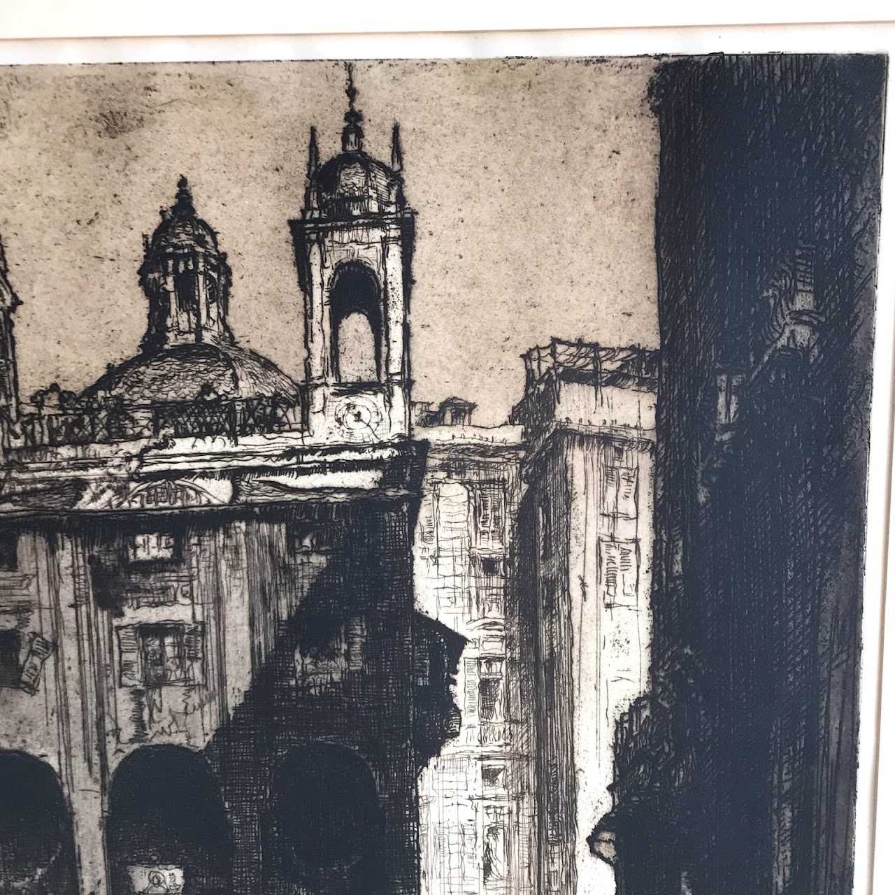 Sir Frank Brangwyn Signed Etching #2