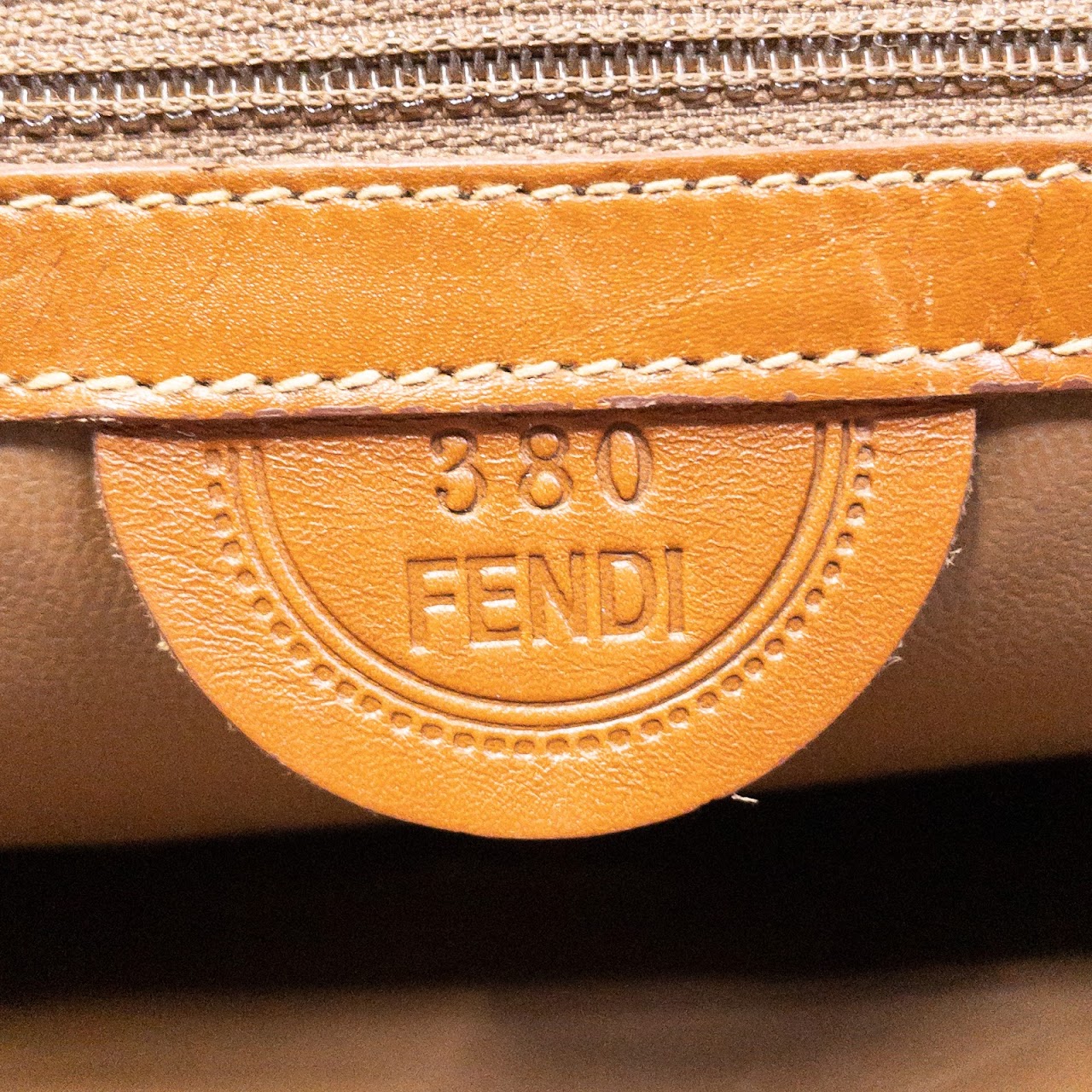 Fendi Leather Clutch