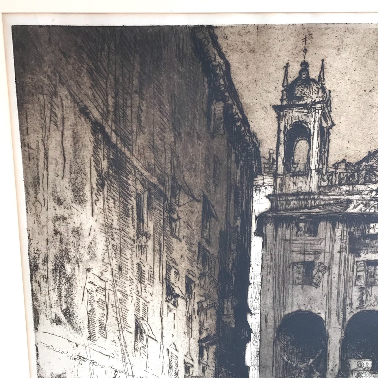 Sir Frank Brangwyn Signed Etching #2