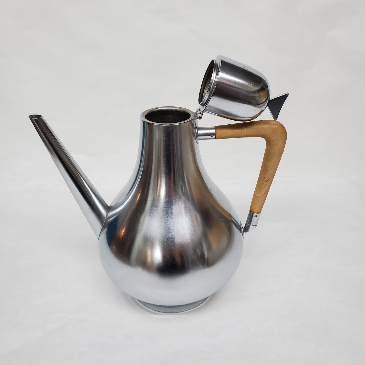 Modernist Italian Stainless Steel Coffee Set