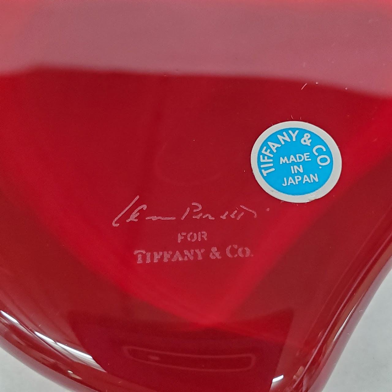 Tiffany & Co.X Elsa Peretti Red Heart Object