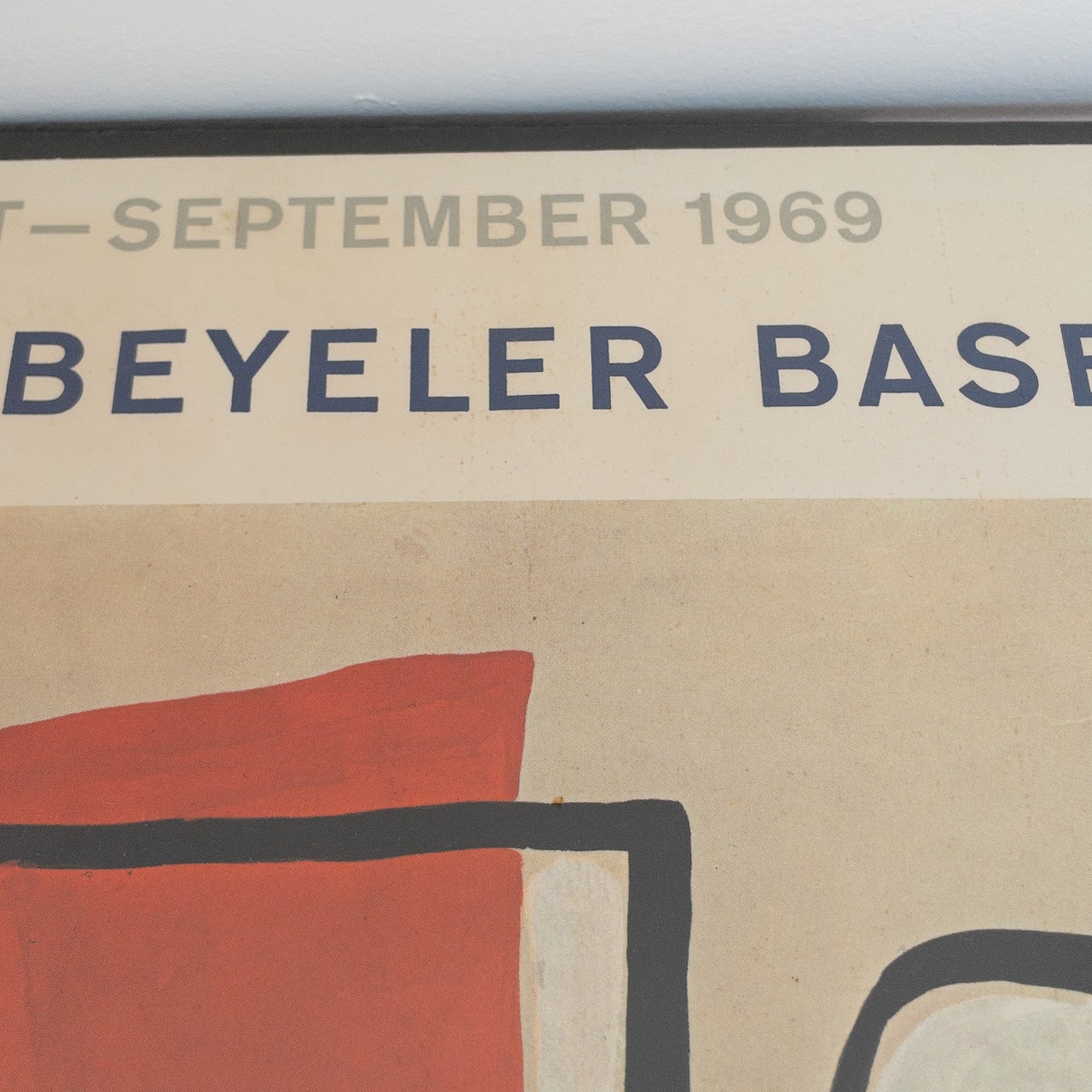 Fernand Léger 1969 Galerie Beyeler Basel Exhibition Poster