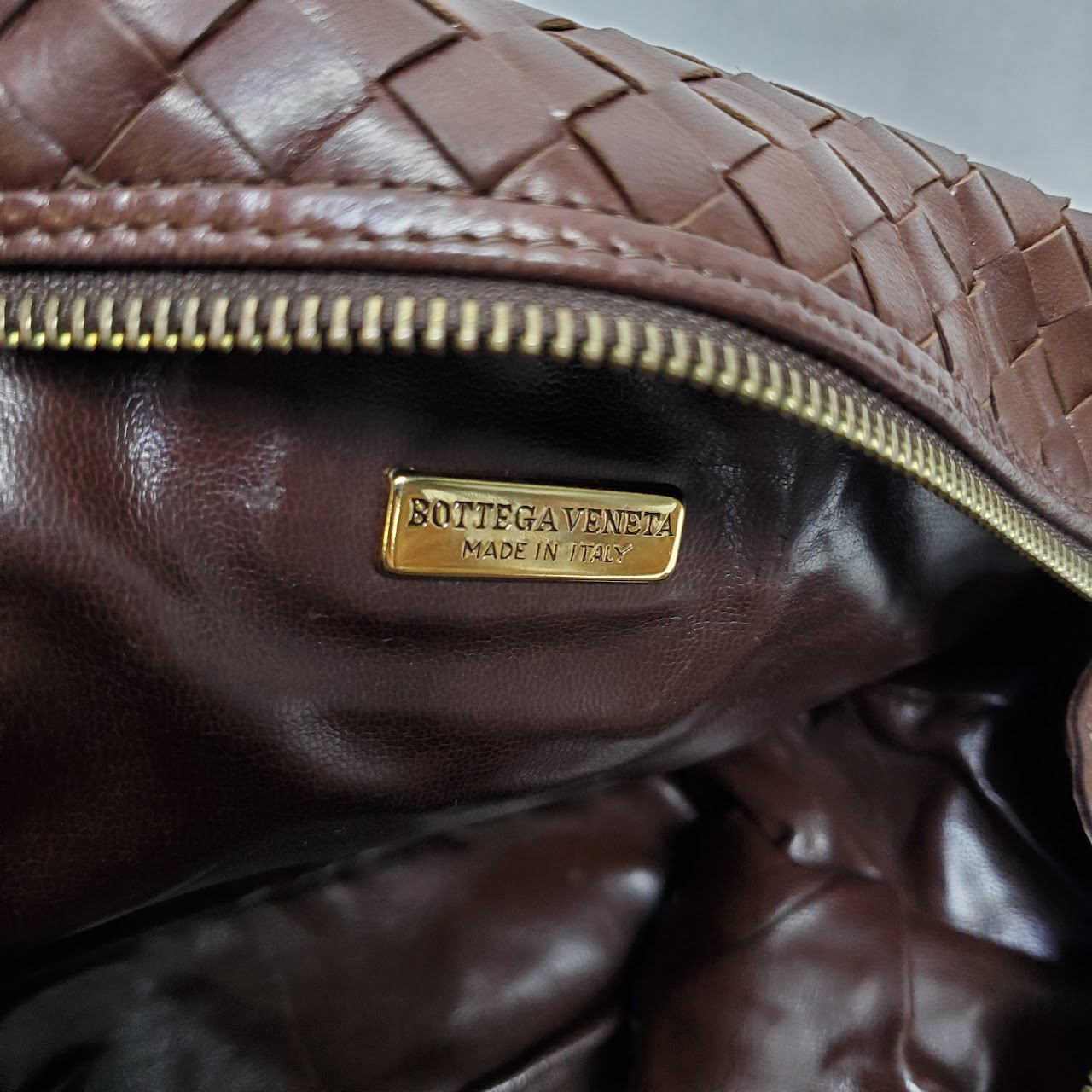 Bottega Veneta Woven Leather Shoulder Bag