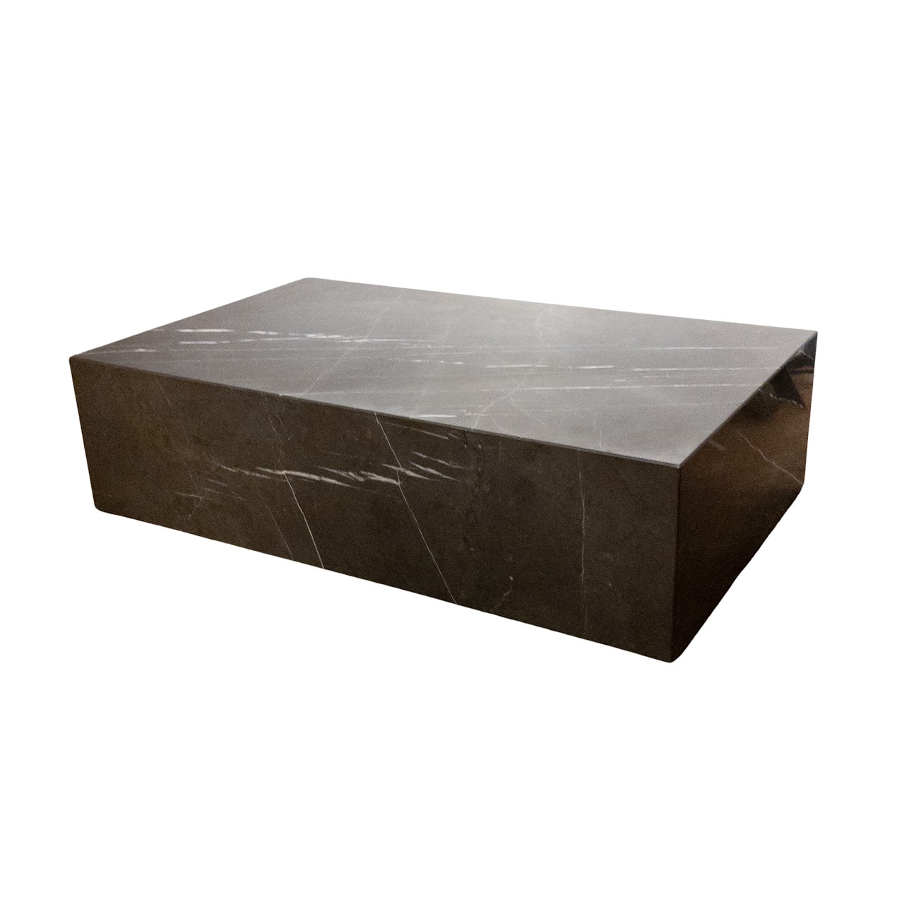 MENU Plinth Box Low Marble Table