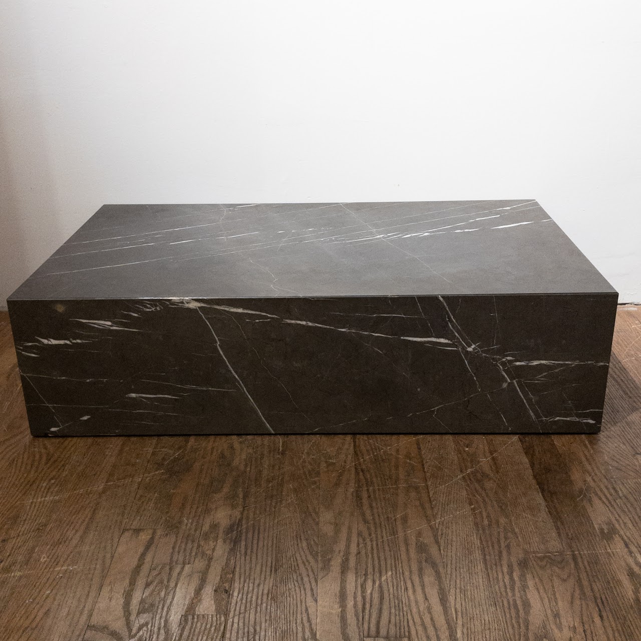 MENU Plinth Box Low Marble Table