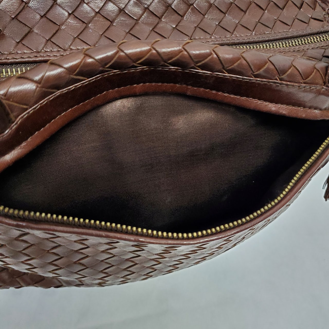 Bottega Veneta Woven Leather Shoulder Bag