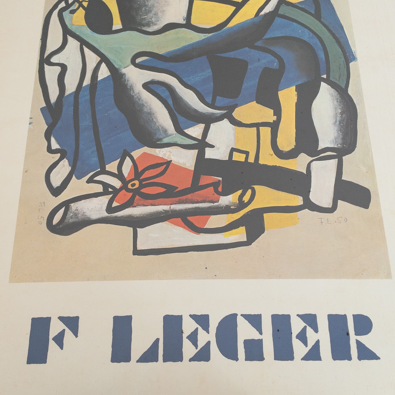 Fernand Léger 1969 Galerie Beyeler Basel Exhibition Poster