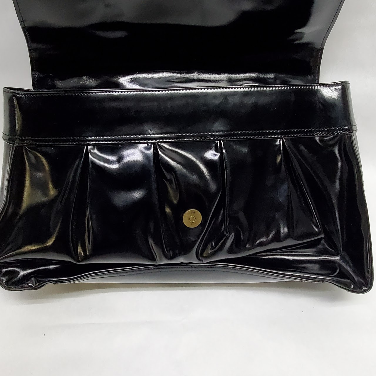 Fendi Patent Leather Satchel