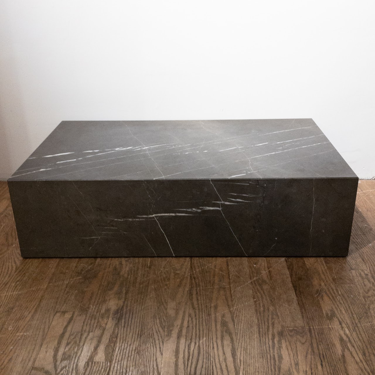 MENU Plinth Box Low Marble Table