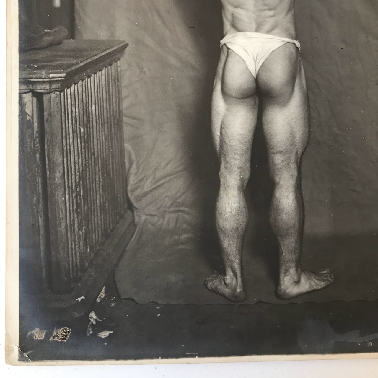 Nude Antique Photograph Pair