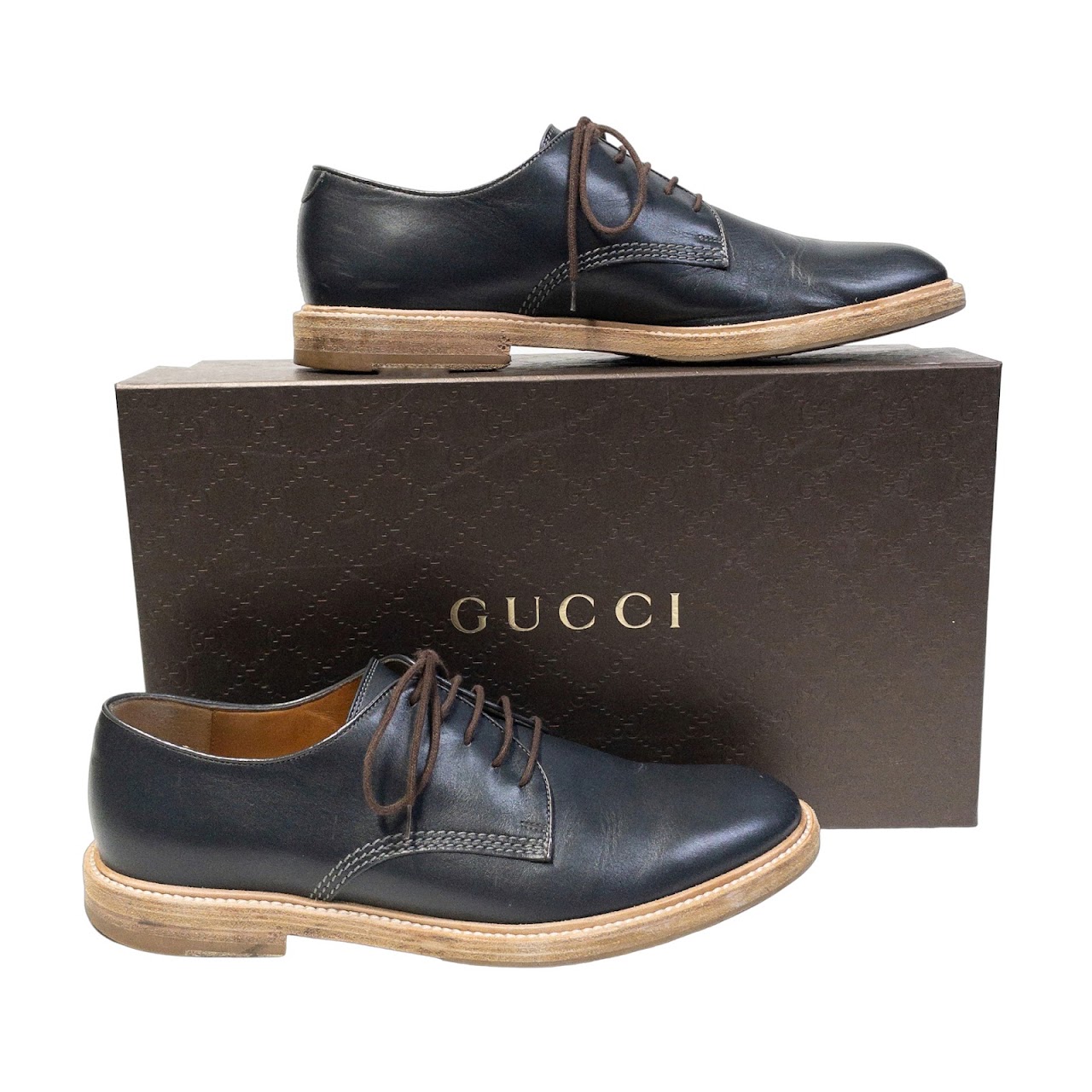Gucci Cirano Lux Derby Shoes