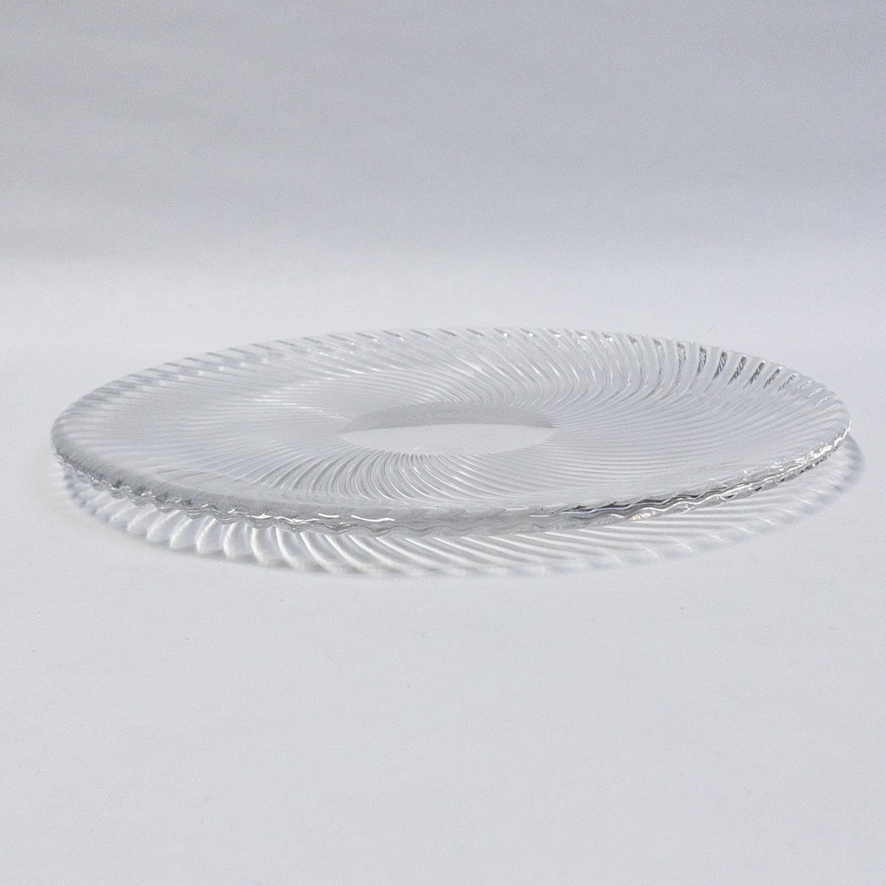 Tiffany & Co. + Joseph Riedel Glass Swirl Plate