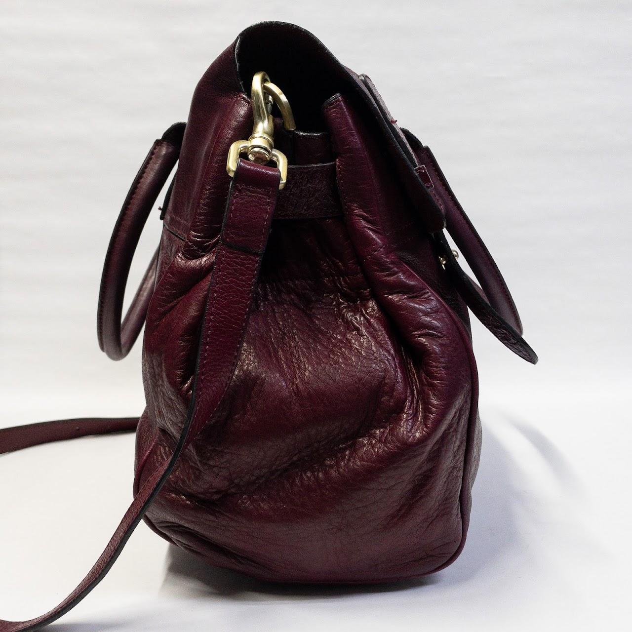 Mulberry Leather Satchel