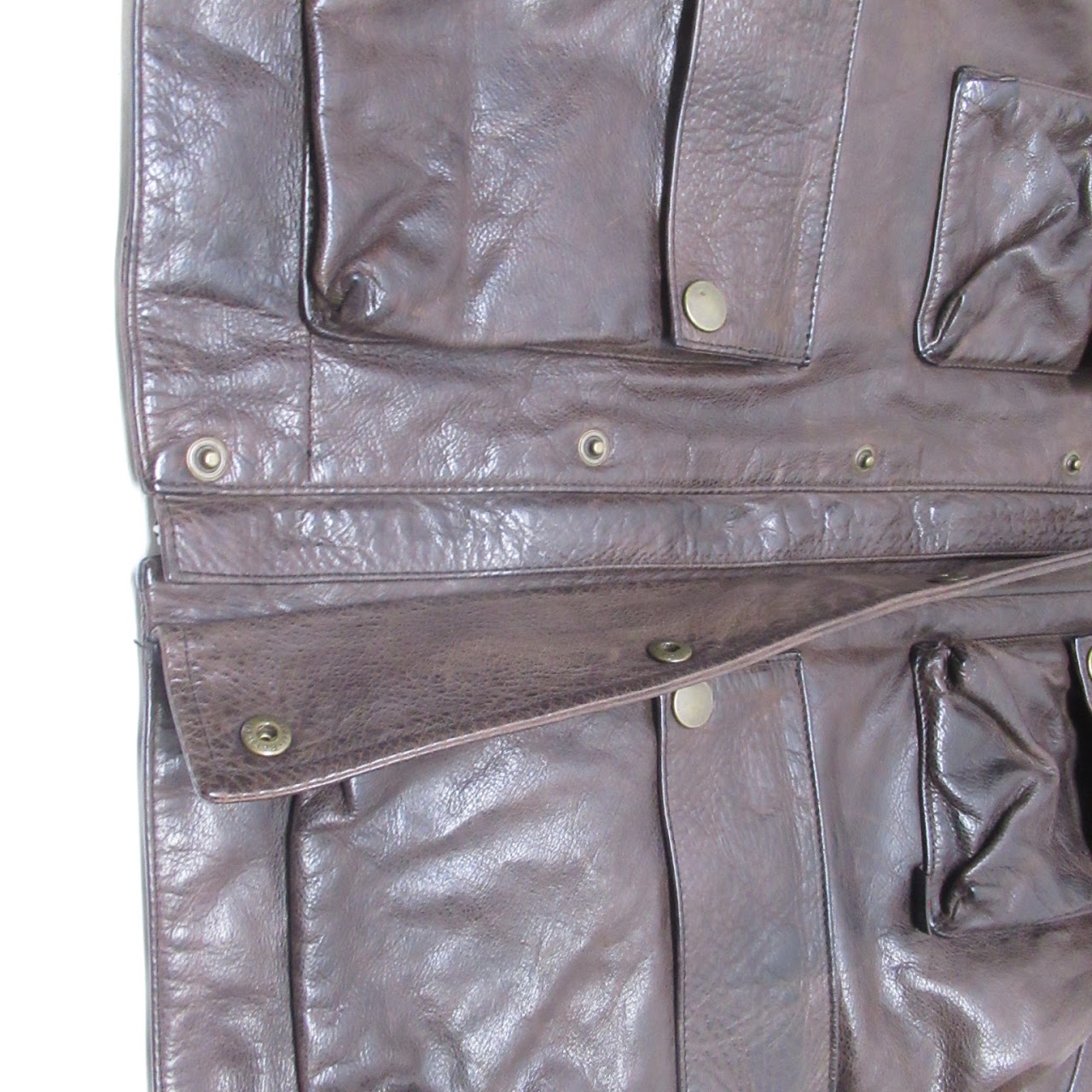 Belstaff Leather Motorcycle Jacket