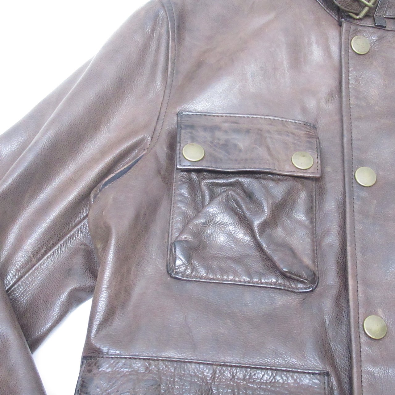 Belstaff Leather Motorcycle Jacket