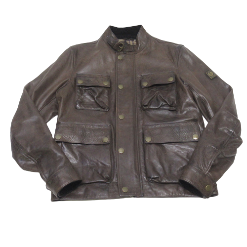 Belstaff Leather Motorcycle Jacket