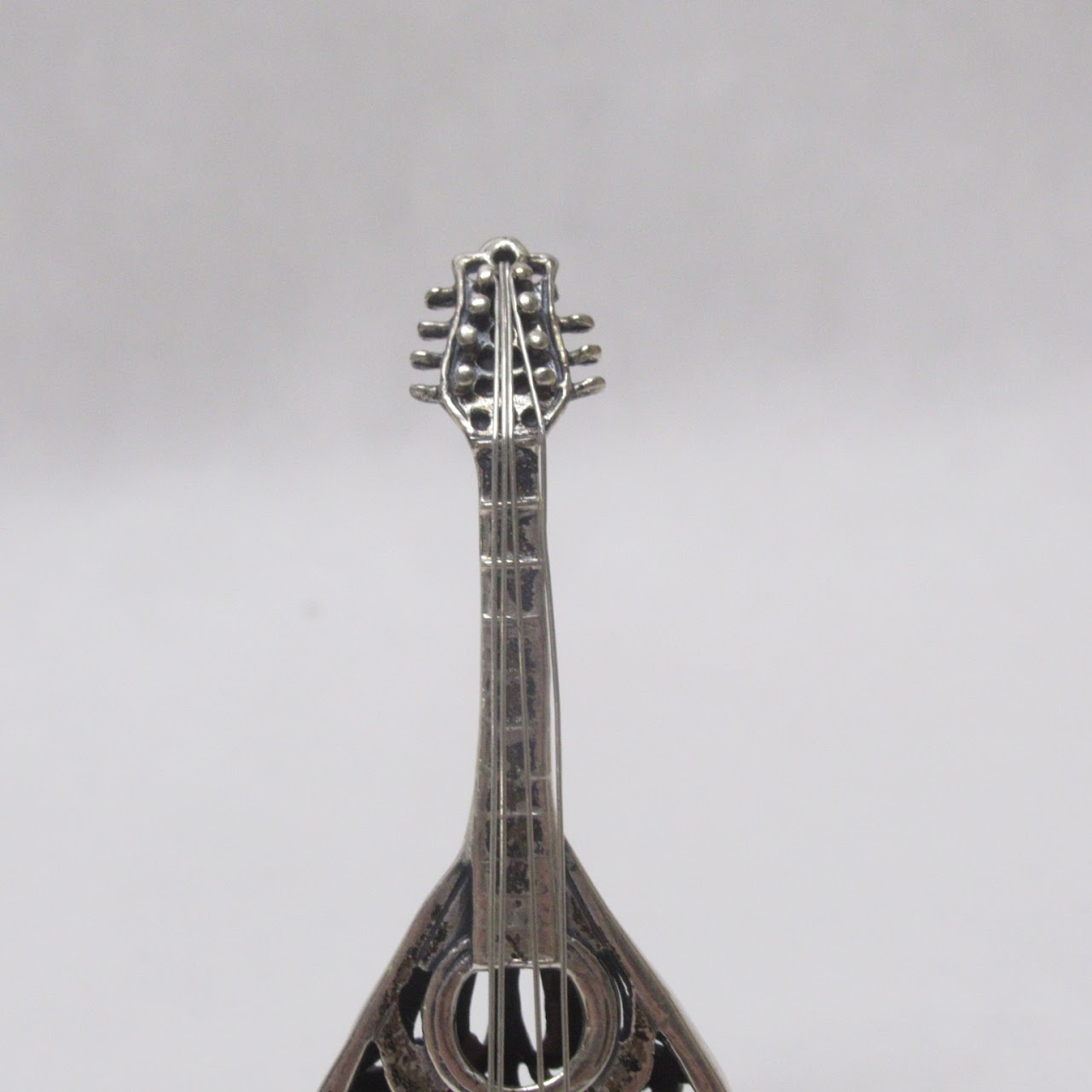 800 Silver Miniature Lute