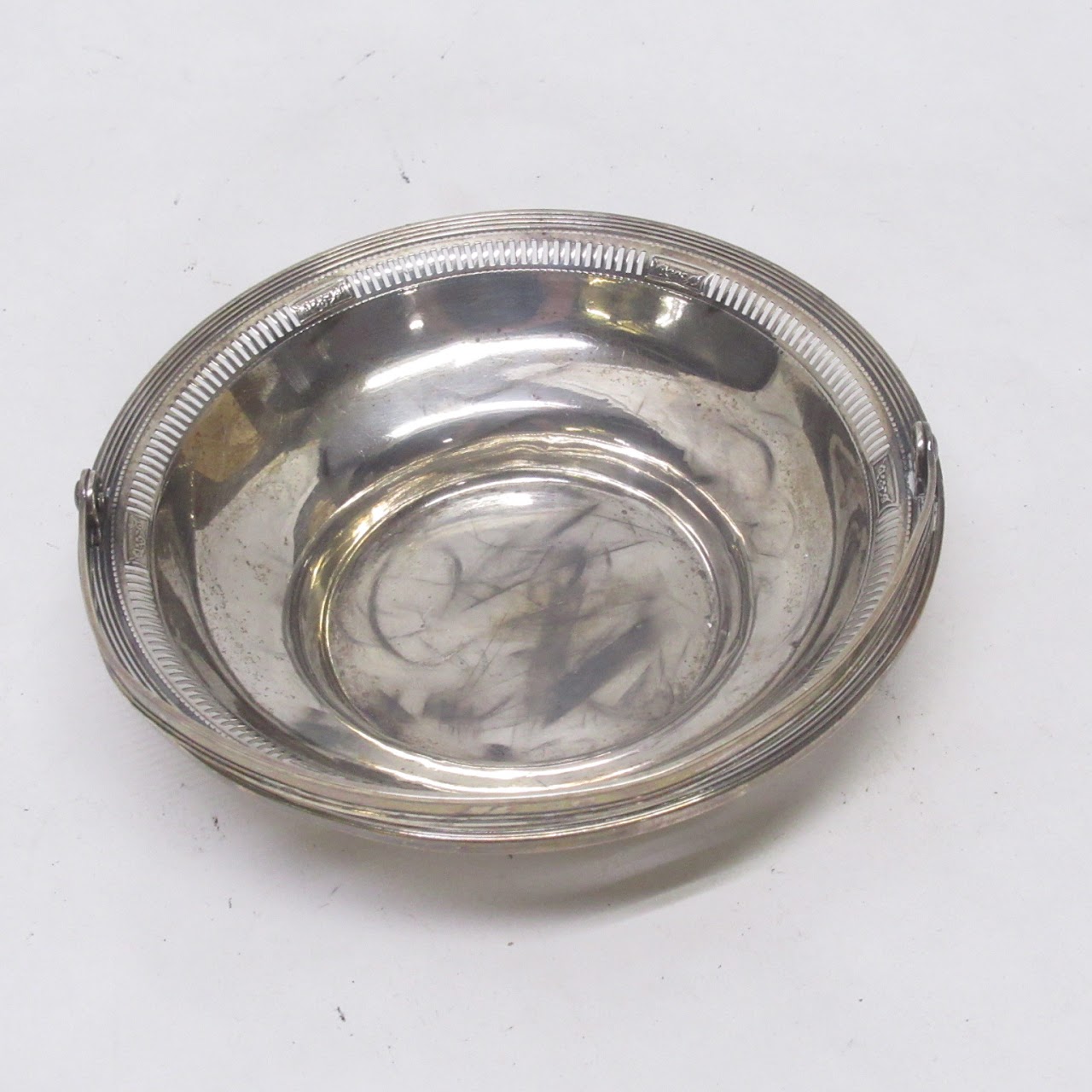 Sterling Silver Handled Candy Dish