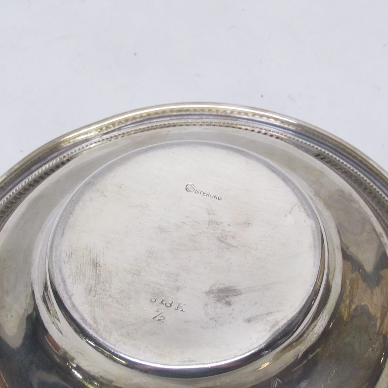 Sterling Silver Handled Candy Dish